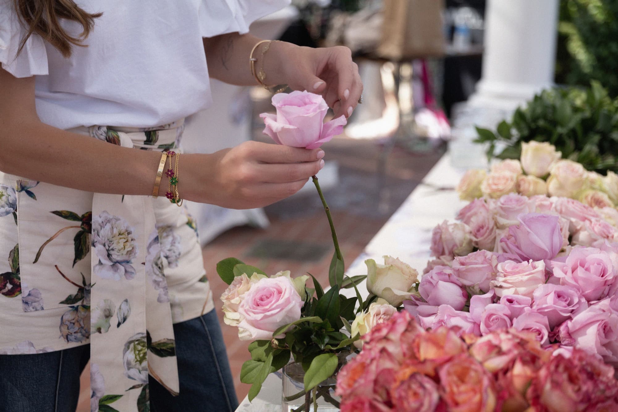 Bouquet Box Flower Bar at Your Wedding Events