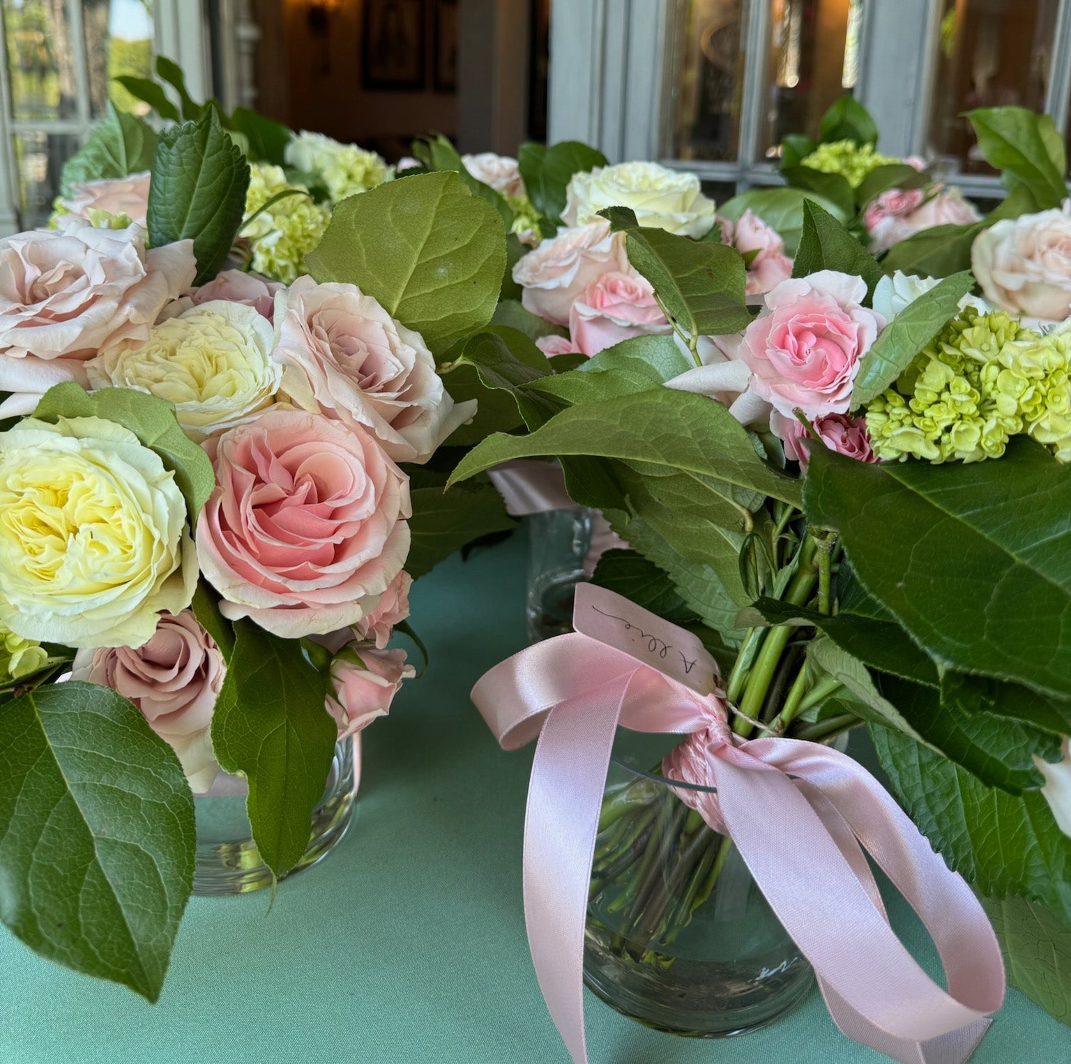 Bouquet Box Flower Bar for a Wedding Weekends