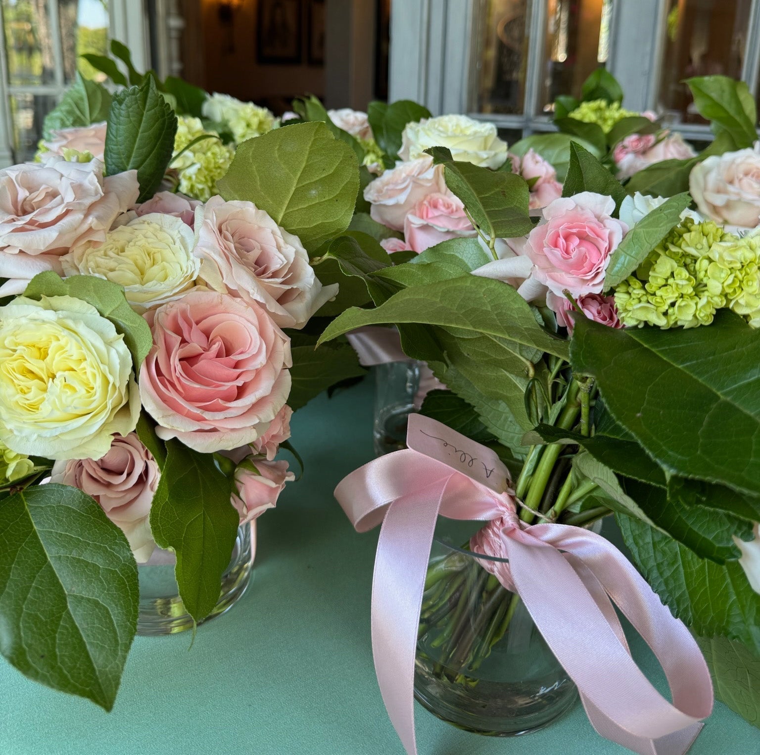 Bouquet Box Flower Bar for a Wedding Weekends